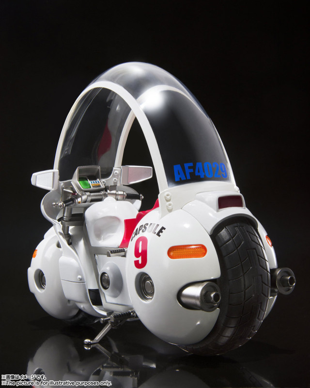 Dragon Ball Son Goku S.H.Figuarts Bulma's Motorbike -Hoipoi Capsule No.9-