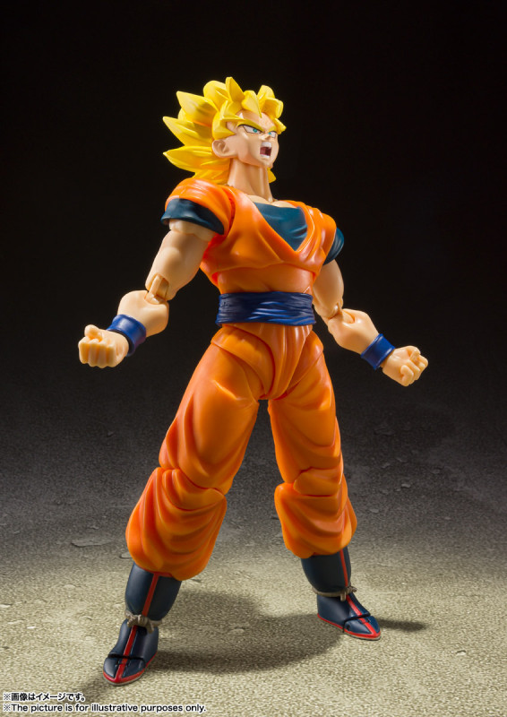 Dragon Ball Z Son Goku SSJ S.H.Figuarts Full Power