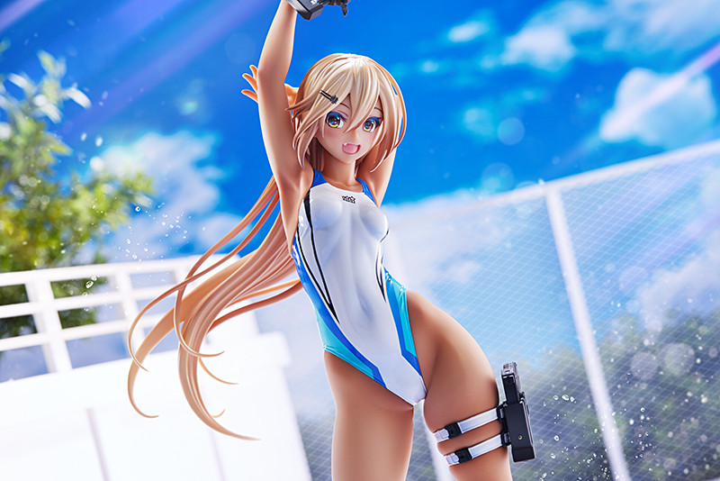 1/7 Arms Note - Kouhai-chan of the Swimming Club (Blue Line Swimsuit Ver.)