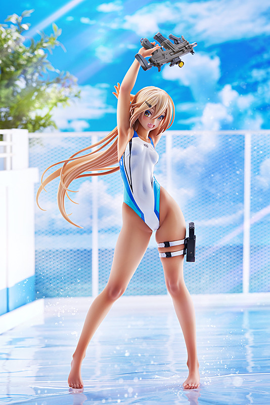 1/7 Arms Note - Kouhai-chan of the Swimming Club (Blue Line Swimsuit Ver.)