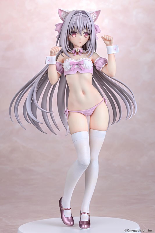 Tsuki ni Yorisou Otome no Sahou - Sakurakouji Luna - Cat Ear Maid Ver., Sakura Color Ver. - 1/6