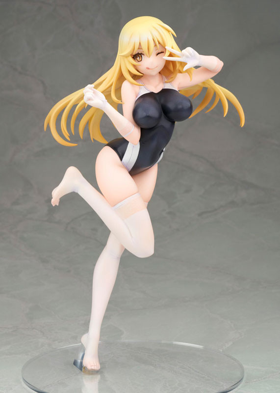 1/7 A Certain Scientific Railgun T: Shokuhou Misaki Swimsuit with Knee High Socks Ver.