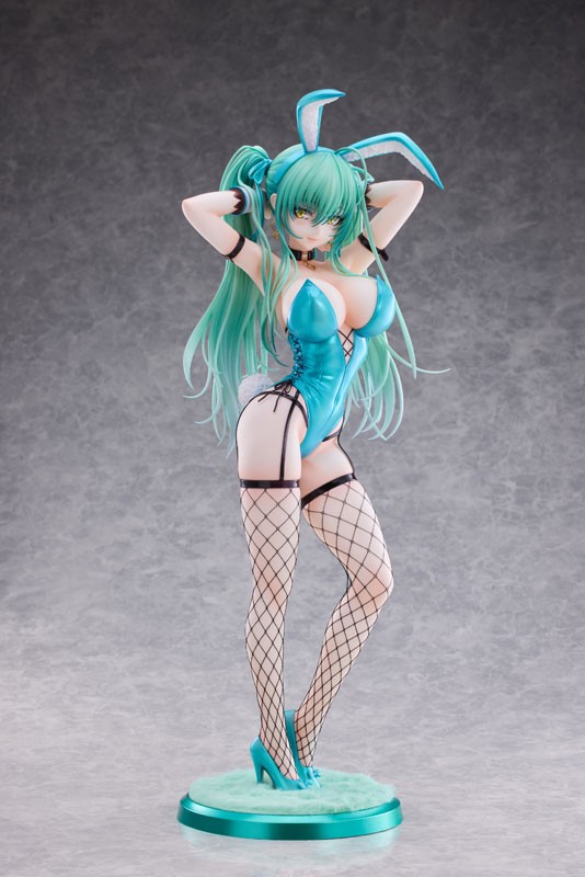 Original - Green Twintail Bunny - Fishnet ver. - 1/4