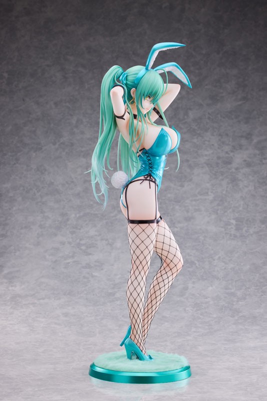 Original - Green Twintail Bunny - Fishnet ver. - 1/4