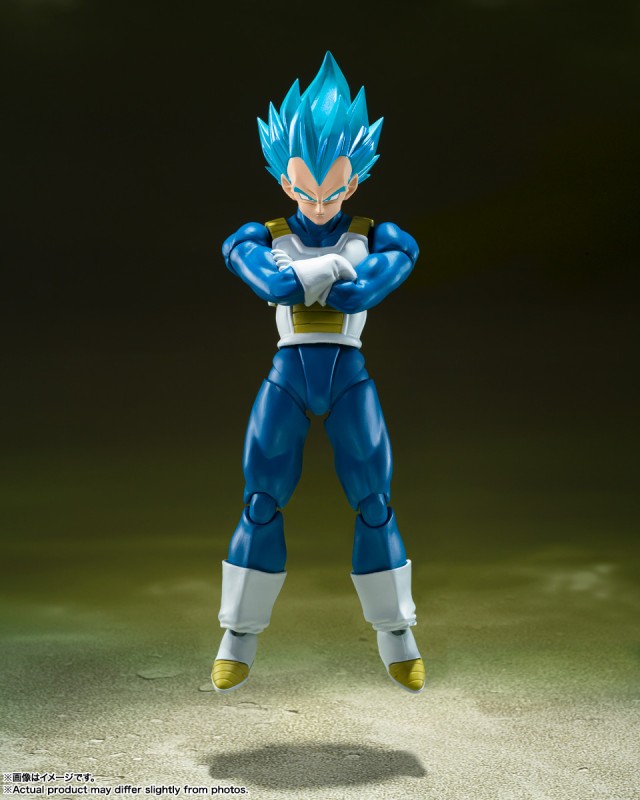 Dragon Ball Super - Vegeta SSGSS - S.H.Figuarts - Unwavering Saiyan Pride