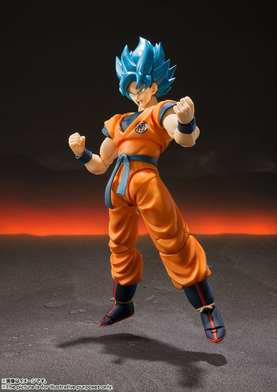 Dragon Ball Super Broly Son Goku SSGSS S.H.Figuarts Super