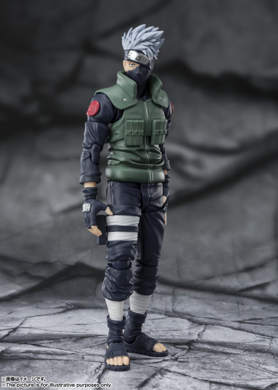 Naruto Shippuuden - Hatake Kakashi - S.H.Figuarts - The Famed Sharingan Hero