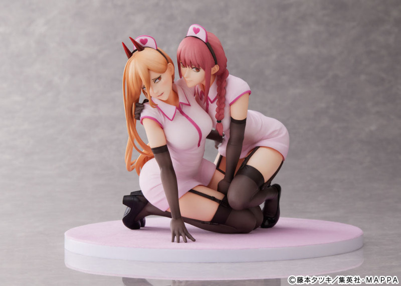 1/7 Chainsaw Man Power & Makima Nurse Ver. Figure