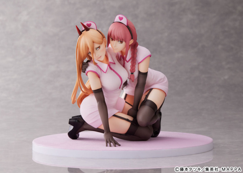 1/7 Chainsaw Man Power & Makima Nurse Ver. Figure