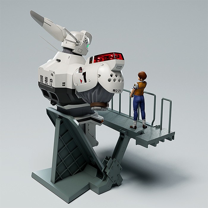 Kidou Keisatsu Patlabor - AV-98 Ingram 1 - Izumi Noa - Minimum Factory - Minimum Factory Fighter Nose Collection - Plamax (MF-75) - Noa Izumi with Alphonse - 1/20