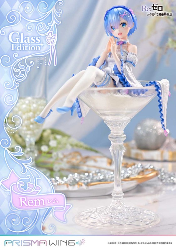 Re:Zero kara Hajimeru Isekai Seikatsu - Rem - Prisma Wing  (PWRZR-01P) - Glass Edition - 1/7