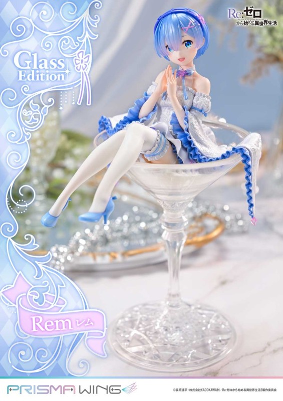 Re:Zero kara Hajimeru Isekai Seikatsu - Rem - Prisma Wing  (PWRZR-01P) - Glass Edition - 1/7