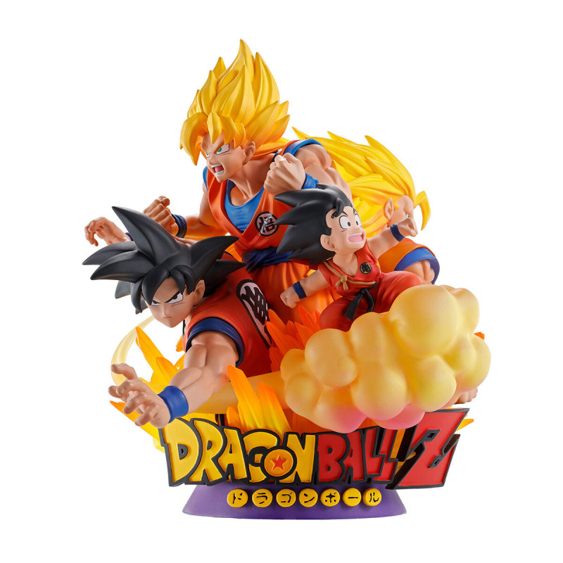 Dragon Ball Z - Son Goku - Son Goku SSJ - Son Goku SSJ3 - Puchirama DX - Dracap RE BIRTH 01