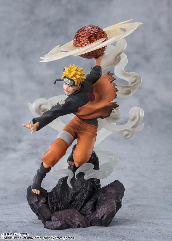 Figuarts ZERO (Super Fierce Battle) Naruto Uzumanki Sage Art: Lava Release Rasenshuriken