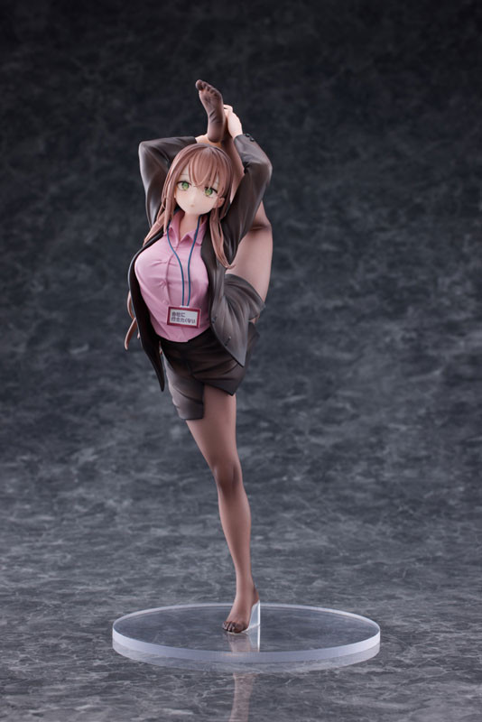 OL-chan Darakeru - OL-chan - Pink Shirt - 1/6