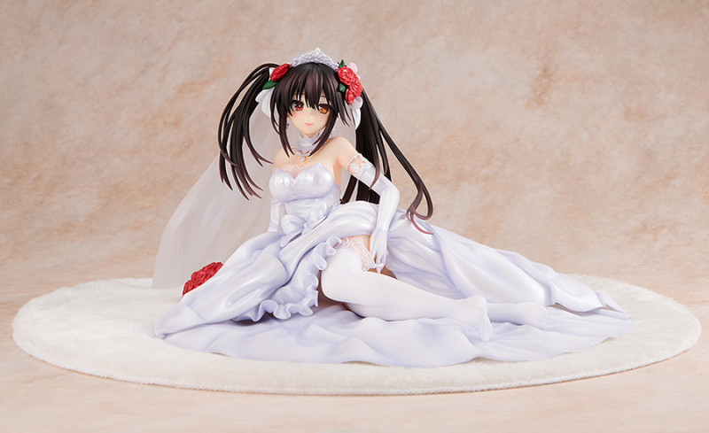 1/7 Date A Live Light Novel Edition Kurumi Tokisaki: Wedding Dress Ver.