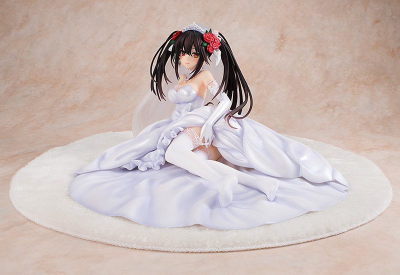 1/7 Date A Live Light Novel Edition Kurumi Tokisaki: Wedding Dress Ver.