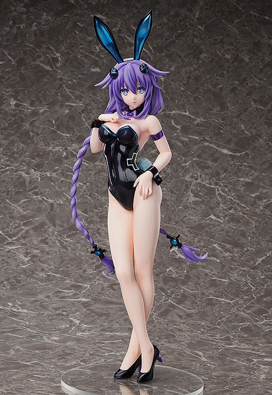 Choujigen Game Neptune - Purple Heart - B-style - Bare Leg Bunny Ver. - 1/4