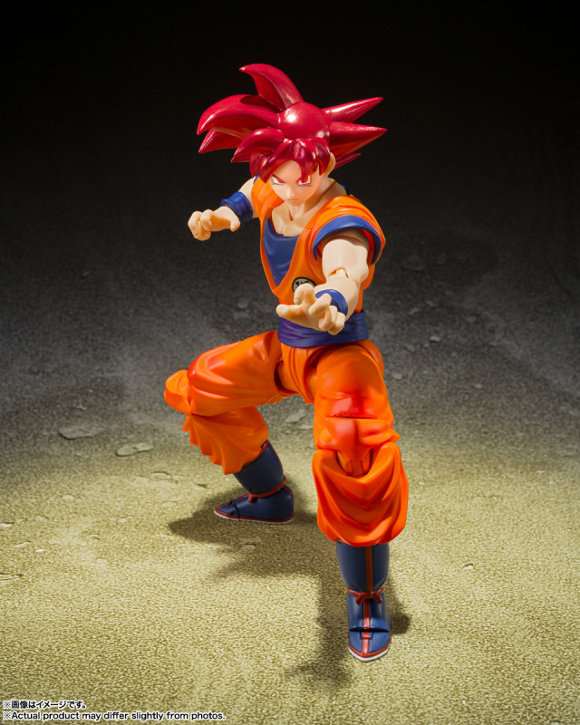 S.H.Figuarts Super Saiyan God Son Goku -The Saiyan God Brought About by a Righteous Heart-