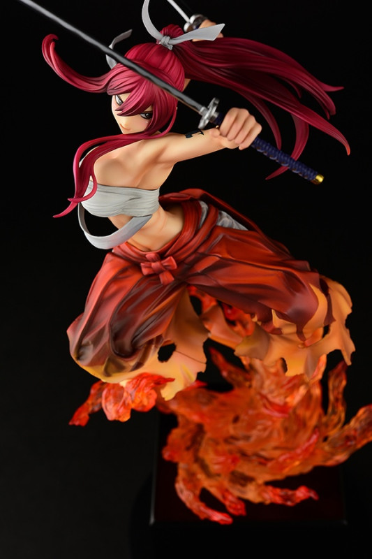 Fairy Tail Erza Scarlet Samurai Light Flame Manjo ver. Rouge 1/6