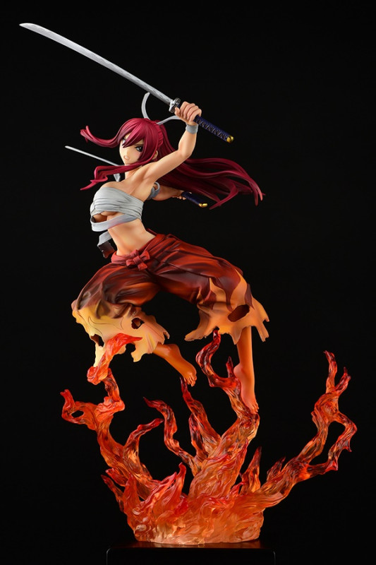 Fairy Tail Erza Scarlet Samurai Light Flame Manjo ver. Rouge 1/6