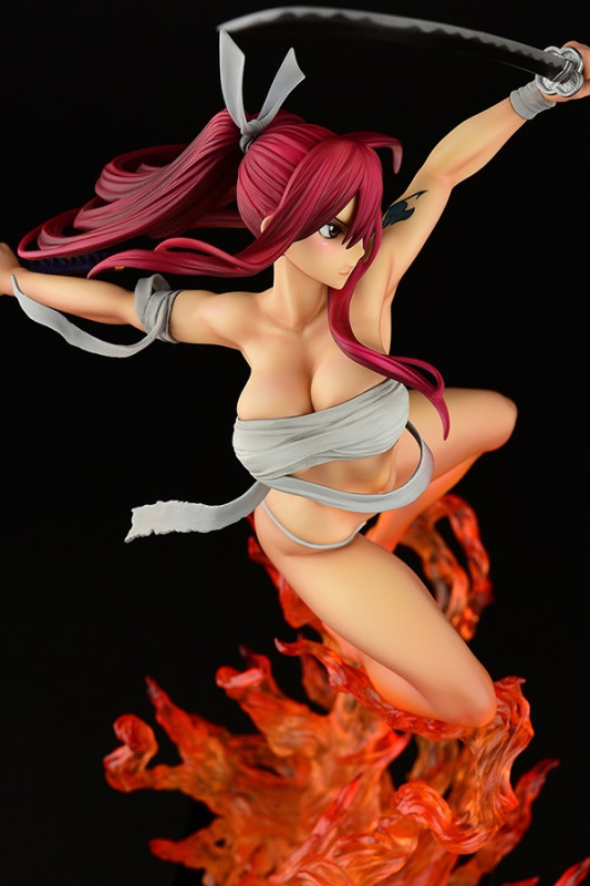 Fairy Tail Erza Scarlet Samurai Light Flame Manjo ver. Rouge 1/6