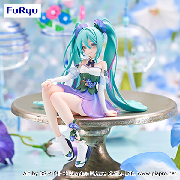 Piapro Characters - Hatsune Miku - Flower Fairy - Noodle Stopper Figure - Asagao (FuRyu)