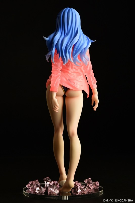 Fairy Tail - Juvia Lockser - Gravure_Style, Sheer Wet Shirt SP, Black Bikini!! - 1/6