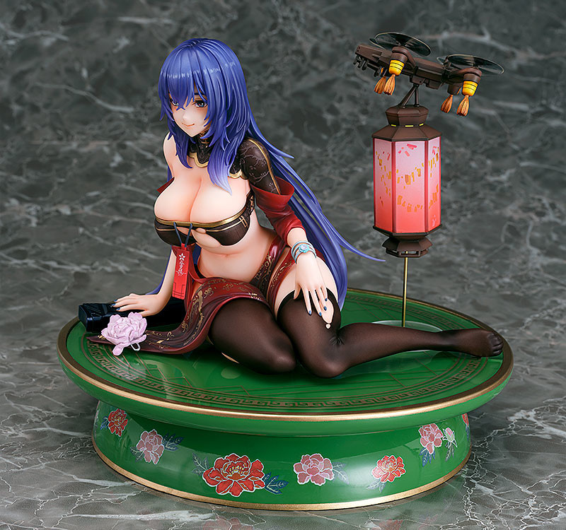 Girls' Frontline DP-12 Echeveria Lantern, Crimson 1/6