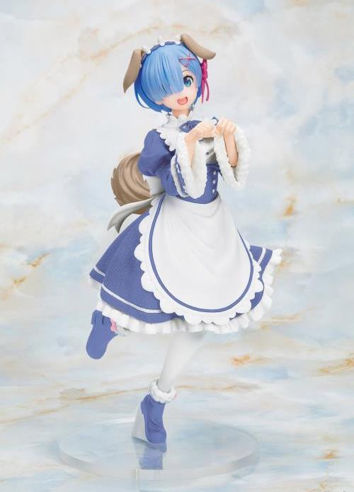 Re:Zero kara Hajimeru Isekai Seikatsu Rem Coreful Figure Memory Snow Puppy ver. Renewal