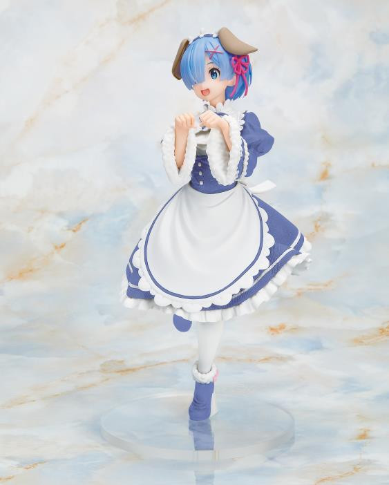 Re:Zero kara Hajimeru Isekai Seikatsu Rem Coreful Figure Memory Snow Puppy ver. Renewal